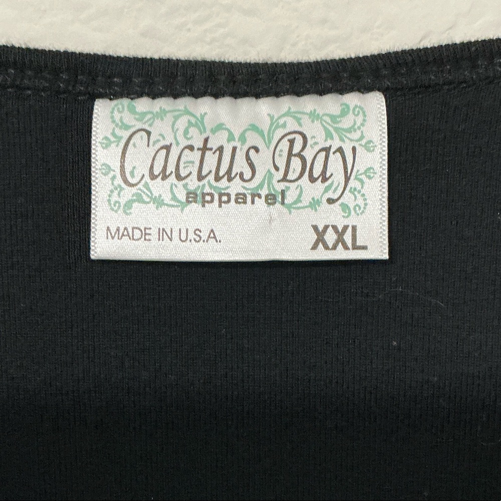 Elegant Black Cat Embellished Blouse - Picture 2 of 7